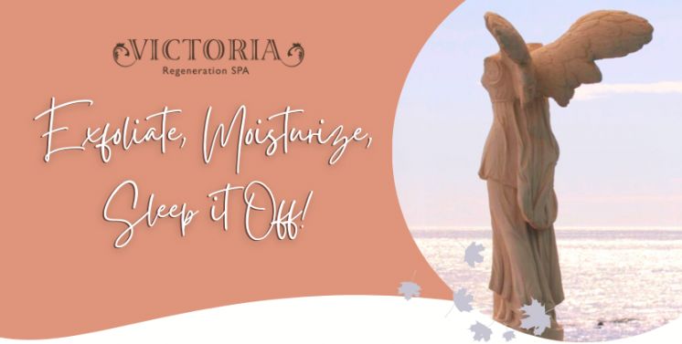 Exfoliate, moisturize, sleep it off! - Offerta Scaduta