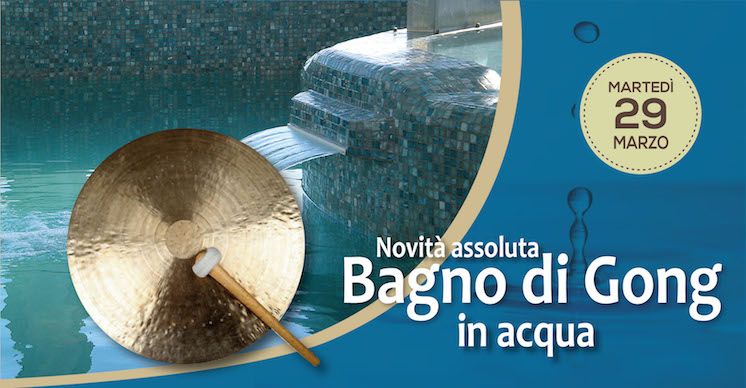 Novit&agrave;: Bagno di Gong in acqua!